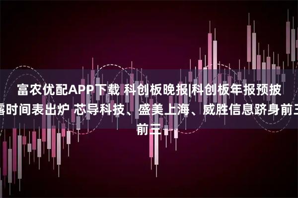 富农优配APP下载 科创板晚报|科创板年报预披露时间表出炉 芯导科技、盛美上海、威胜信息跻身前三